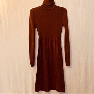 Turtleneck dress